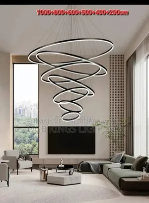 Modern Home Decor Ring Led Lights Pendant Light Lamps for Living Room