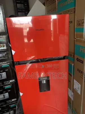 Hisense 204l Dispenser Refrigerator (Red) - Best Deal
