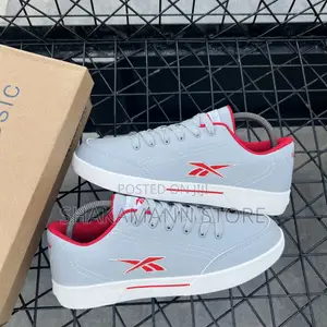 Original Reebok Slices Grey and Red Accents