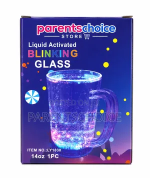 Liquid Activated Blinking Glass – 14oz