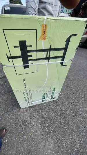 Height Adjustable Heavty Duty Mobile Tv Stand 55 - 90"