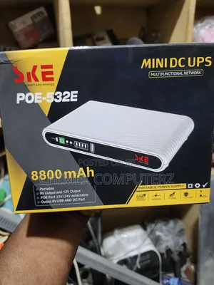 Ske Mini Dc Ups | 8800mah | Poe Power Bank For Wifi Router/ Cctv