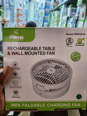 Iwin 2in1 Reachable Table and Wall Mounted Fan
