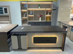 Executive Office Table With Led Light on Front