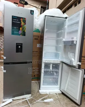 Original Hisense Bottom Freezer Top Fridge With Water Dispenser 350l