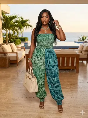 Backless Jumpsuit Without Strap - Style 403