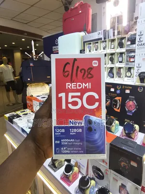 New Xiaomi Redmi 15C 4G 128 GB Black