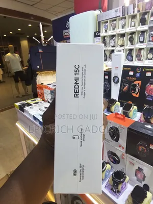 New Xiaomi Redmi 15C 4G 128 GB Black
