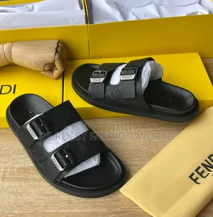 High Quality Fendi Pam Slippers