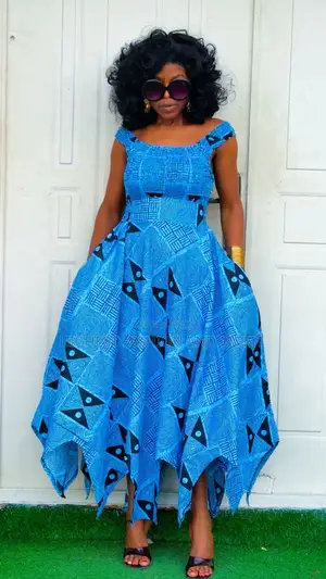 Long Handkerchief Gown - Style 883
