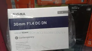 30mm Sigma 1.4f Sigma Lens