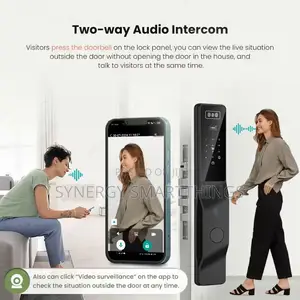 Smart Door Lock With Face Recognition, Fingerprint