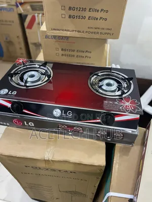 Lg Double Burner Gas Table Top