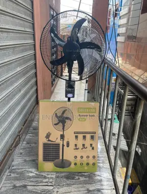 Rechargeable Solar Fan
