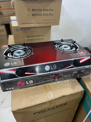 Lg Double Burner – Clean and Efficient