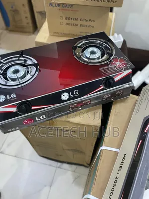 Lg 2 Burner Gas Cooker – Sleek Design