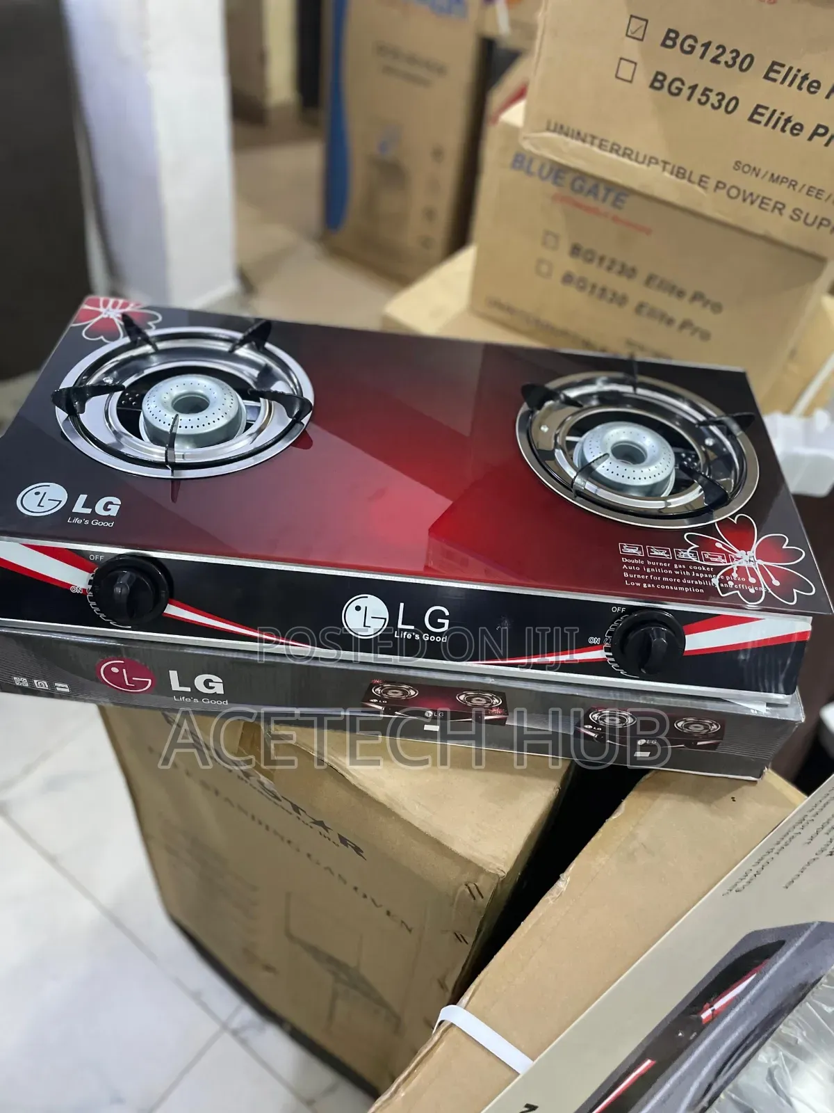 Lg 2 Burner Table Top – In Good Shape