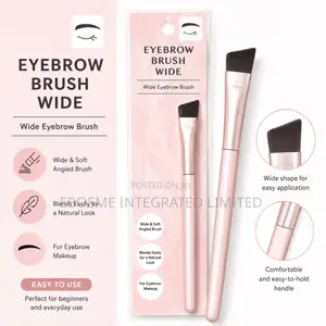 Wide Eyebrow Brush – Soft Angled Makeup Brush