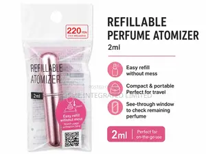 Refillable Perfume Atomizer Spray Bottle – 2ml Portable Travel Size