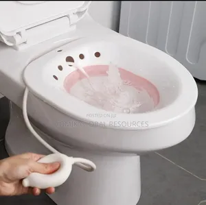 Men Women Squatting Steaming Toilet Basin + Pump