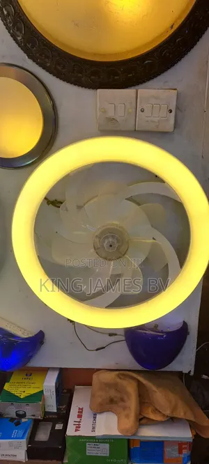 Ceiling Fitting With Fan