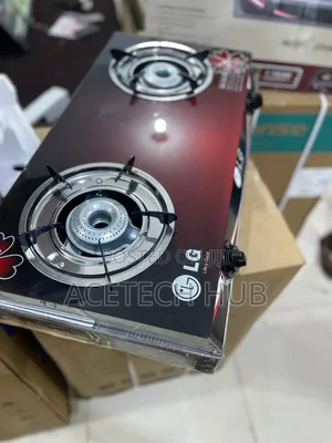 Lg 2 Burner Gas Cooker – Spark Ignition Working