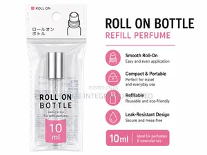 10ml Roll-on Perfume Bottle – Refillable Portable Glass Bottle