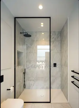 Luxury One-Sided Walk-in Shower Cubicle Style