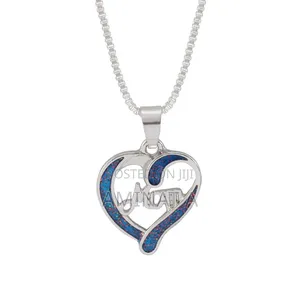 Love Shaped Mom Necklace Pendant