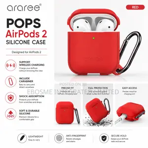 Araree Pops Airpods Silicone Case – Wireless Charging Support