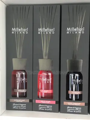Millefiori Diffuser 500ml (Starter) Excld Nero, Volcanic Purple, Grape
