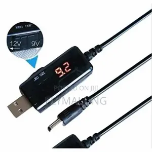 Usb 5v- Dc Pin 9v 12v Dual Converter - Router Ups Power Bank Supply
