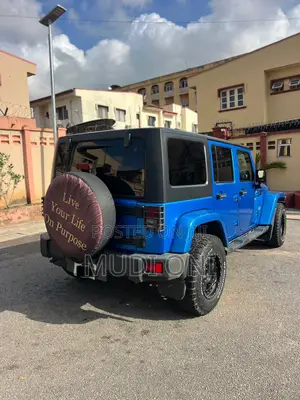 Jeep Wrangler Unlimited Sahara 4dr SUV 4WD (3.6L 6cyl 6M) 2014 Blue