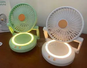 Portable Rechargeable Folding Fan - With Long Lasting Battery