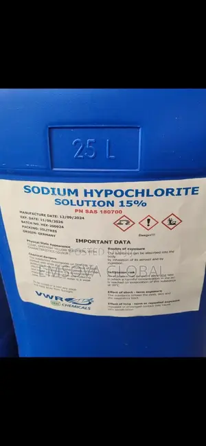 Sodium Hypochlorite-25l