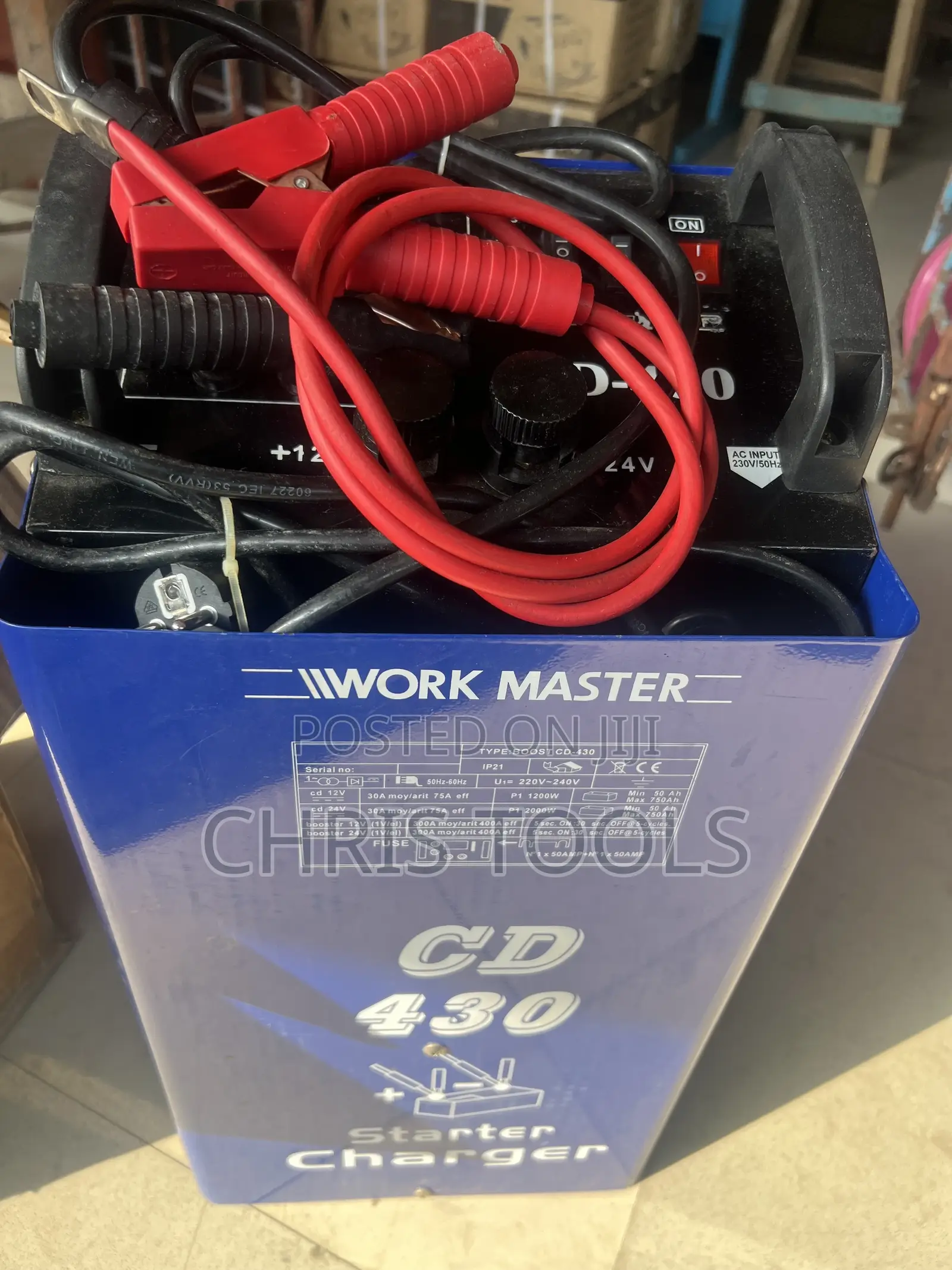 Cd 40 Work Master Battery Charger