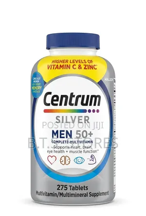 Centrum Silver Men 50+ Complete Multivitamin/Multimineral 275 Tablets