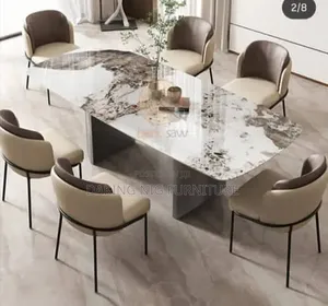 High Quality Dining Table by 6 Chairs