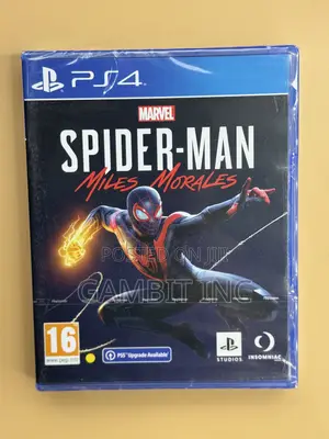 Playstation 4 Spiderman Miles Morales