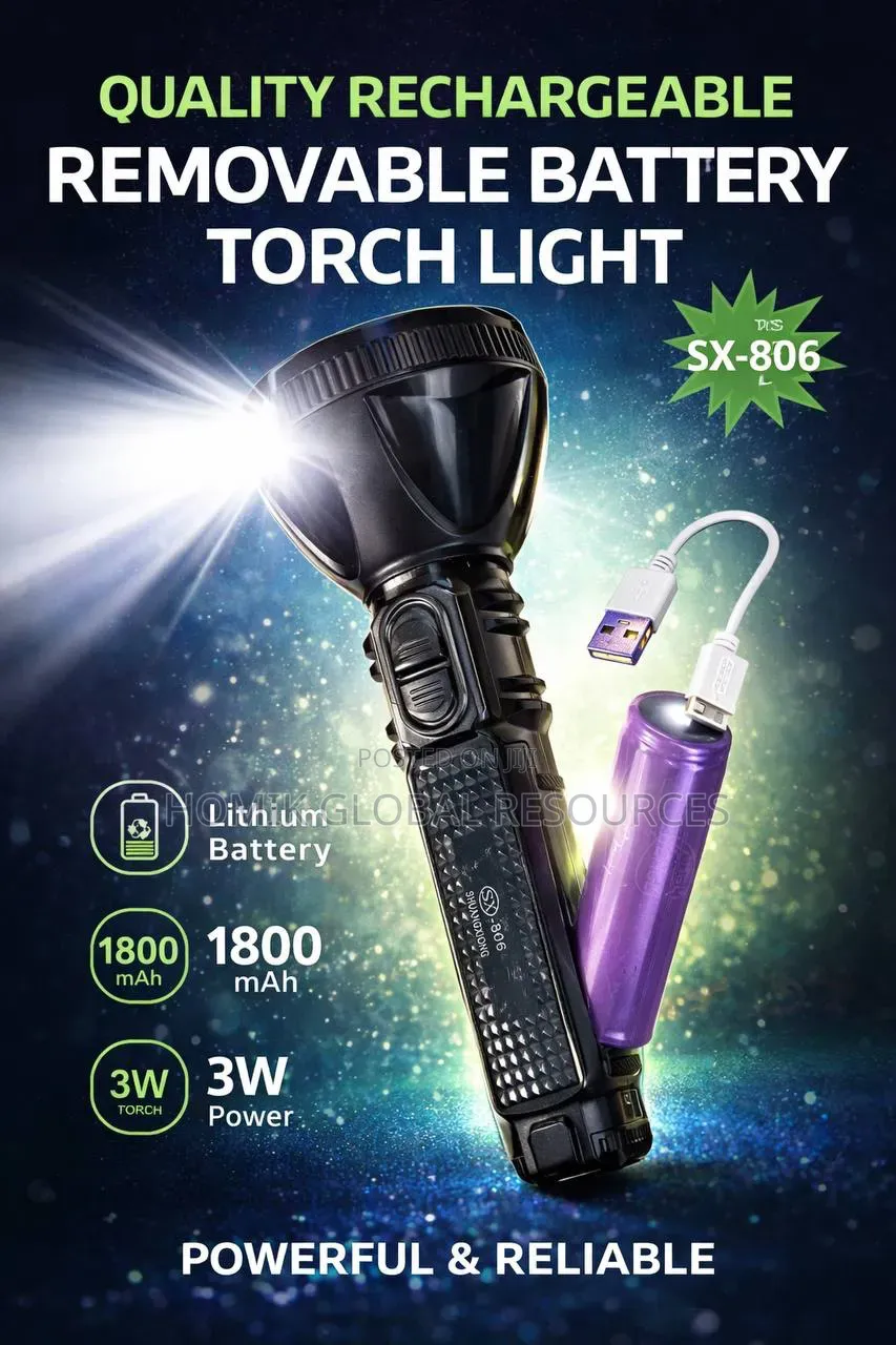 Quality Rechargeable Removable Battery Touch Light
