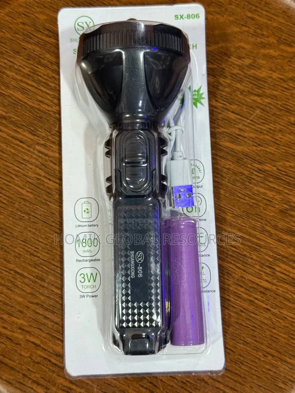 Quality Rechargeable Removable Battery Touch Light