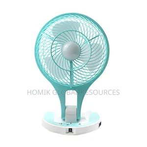 Rechargeable Portable Led Light With Fan