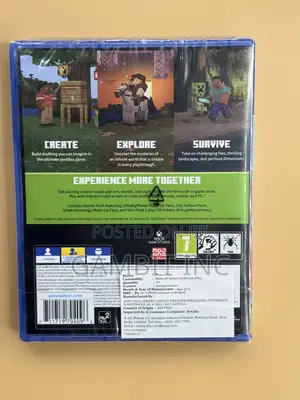 Playstation 4 Minecraft