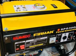 Sumec Firman 3000 Manual Easy Start Fuel Economy 100% Copper Generator