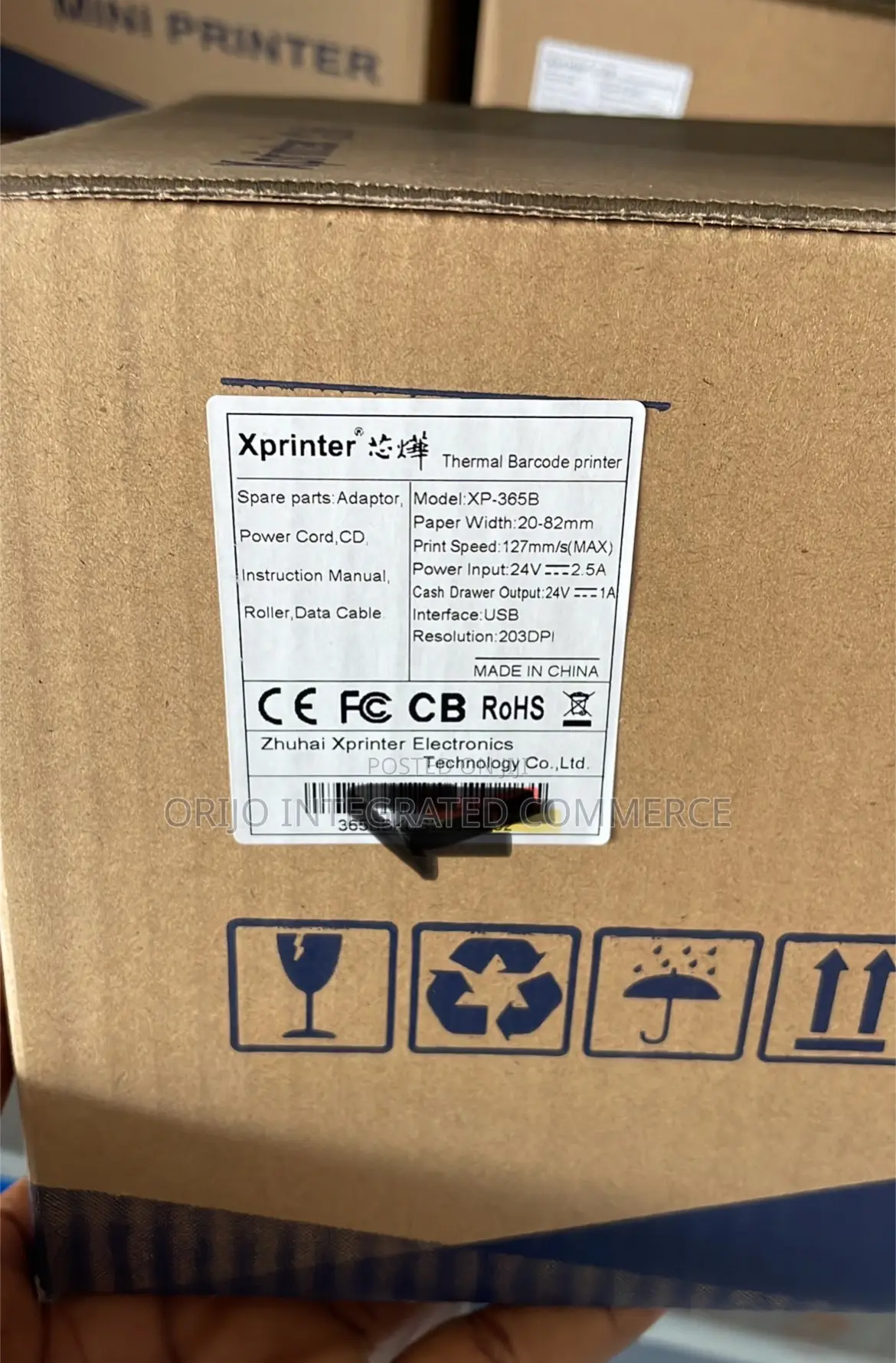 Thermal Barcode Printer X-printer Model: Xp-236b-l