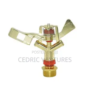 3/4" Rotating Irrigation Head Water Sprinkler Zinc Alloy