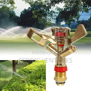 1/2" Rotating Irrigation Head Water Sprinkler Zinc Alloy