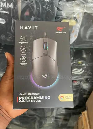 Gamenote Ms1038 RGB Backlit Programmable Gaming Mouse