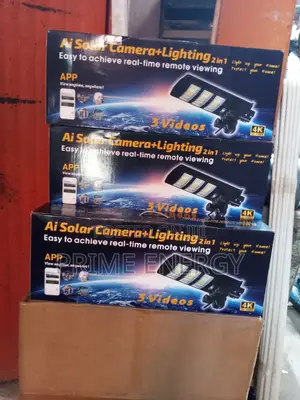 Ai Camera + Lighting 2in1 Easy to Achieve Real-Time Remote Viewing