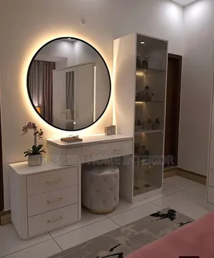 Dressing Mirror Table Console